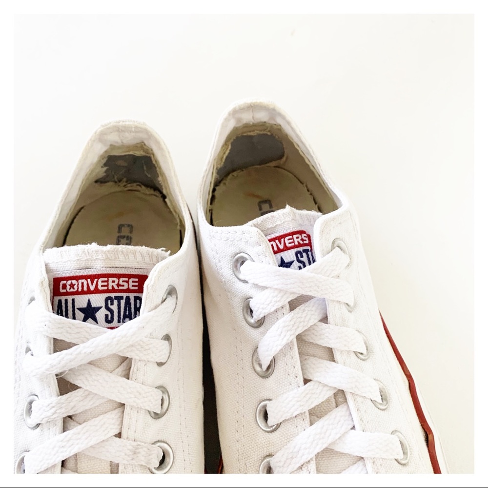 Converse Chuck Taylor All Star Ox White Size 7.5 - Picture 7 of 8